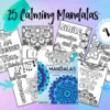 mandalas art coloring book