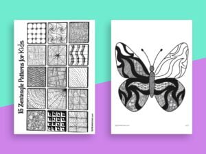 Beginner Zentangle Patterns