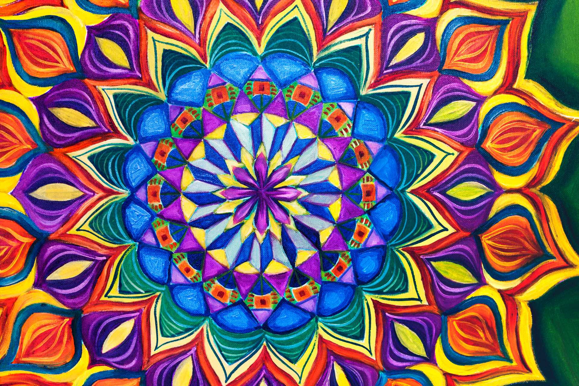 mandala art to color
