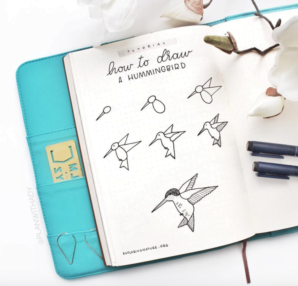 Cute Doodles to Draw | Step by Step Drawing | Lightly Sketched