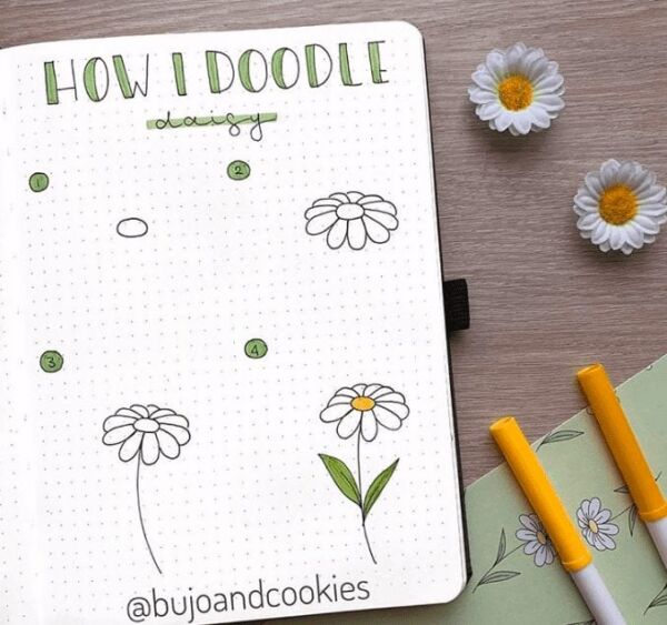 Cute Doodles to Draw | Step by Step Drawing | Lightly Sketched