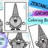 Zentangle Gnomes Coloring Book