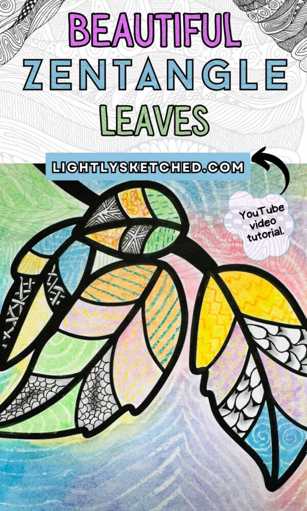 Zentangle Leaf Craft