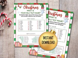 Silly Elf Name