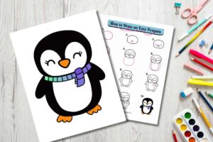 Easy to Draw Penguin