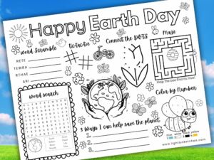 Earth Day Placemat