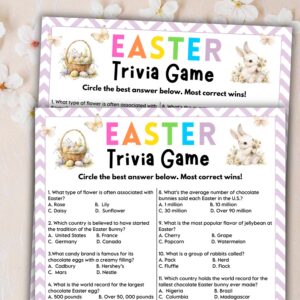 Easter Trivia Game