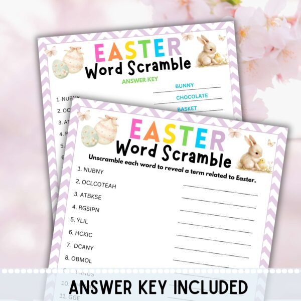 Easter Word Scramble - Image 5