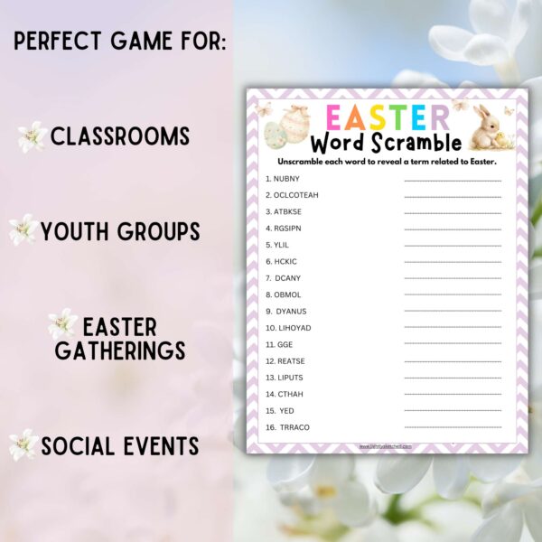 Easter Word Scramble - Image 6