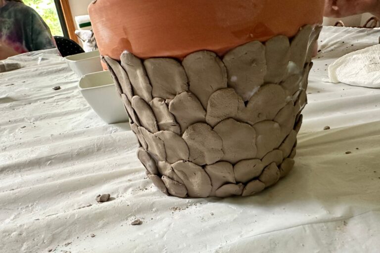Round mermaid scales
