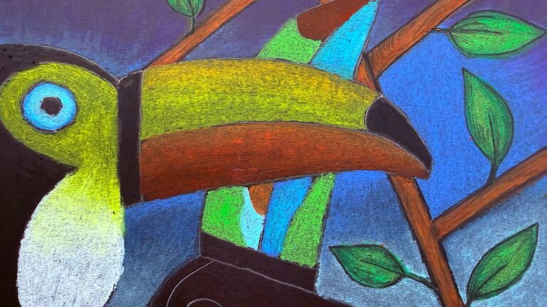 color second toucan beak