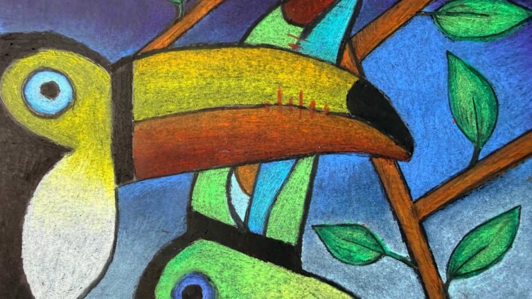 colored toucans