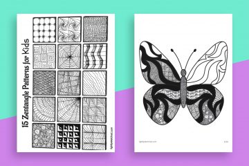 Beginner Zentangle Patterns