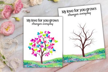 Valentine's Handprint craft
